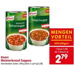 Interspar Knorr meisterkessel suppen Angebot