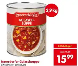 Interspar Inzersdorfer gulaschsuppe Angebot