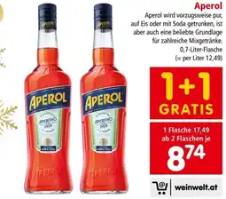 Interspar Aperol Angebot
