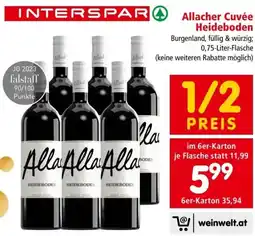 Interspar Allacher cuvée heideboden Angebot