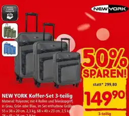 Interspar New york koffer set 3teilig Angebot
