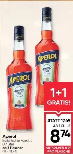 Maximarkt Aperol Angebot