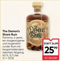 Maximarkt The demon's share rum Angebot