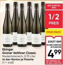 Maximarkt Ebinger Grüner Veltliner Classic Angebot