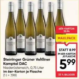 Maximarkt Steininger grüner veltliner kamptal dac Angebot