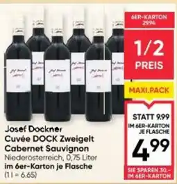 Maximarkt Josef dockner cuvée dock zweigelt cabernet sauvignon Angebot