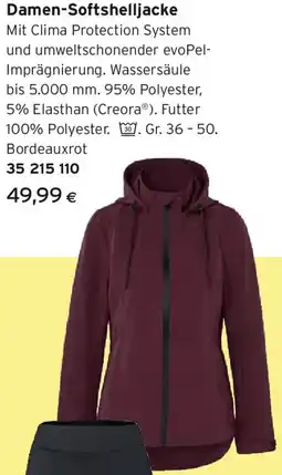 Tchibo Eduscho Damen-Softshelljacke Angebot