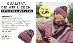 Tchibo Eduscho Strickmütze Angebot