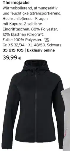 Tchibo Eduscho Thermojacke Angebot