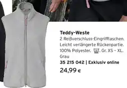 Tchibo Eduscho Teddy-Weste Angebot
