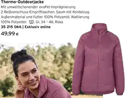 Tchibo Eduscho Thermo-Outdoorjacke Angebot