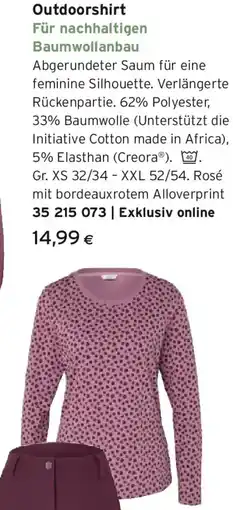 Tchibo Eduscho Outdoorshirt Angebot