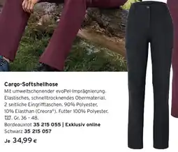 Tchibo Eduscho Cargo-Softshellhose Angebot