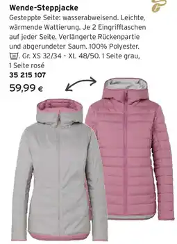 Tchibo Eduscho Wende-Steppjacke Angebot
