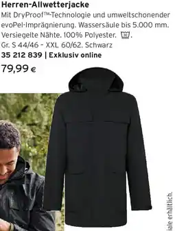 Tchibo Eduscho Herren-Allwetterjacke Angebot