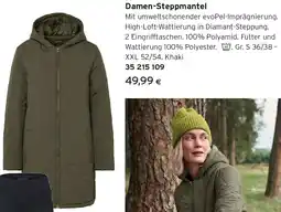 Tchibo Eduscho Damen-Steppmantel Angebot