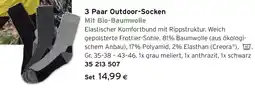 Tchibo Eduscho 3 Paar Outdoor-Socken Angebot