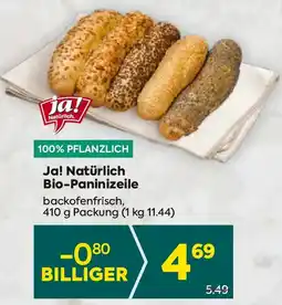 Billa Ja! Natürlich Bio-Paninizeile Angebot