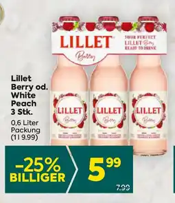 Billa Lillet Berry od. White Peach Angebot