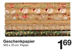 Zeeman Geschenkpapier Angebot