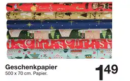 Zeeman Geschenkpapier Angebot