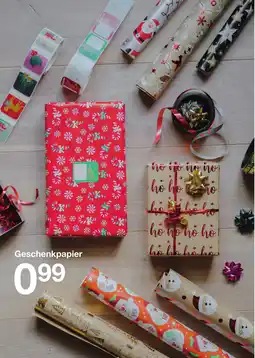 Zeeman Geschenkpapier Angebot