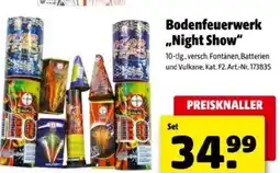 Hagebau Bodenfeuerwerk Night Show Angebot