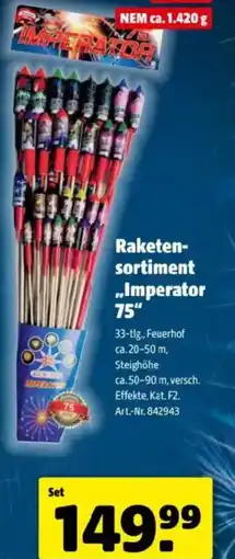 Hagebau Raketen- sortiment Imperator 75 Angebot