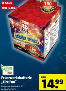 Hagebau Feuerwerksbatterie Fire Fun Angebot