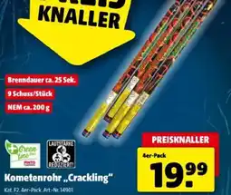Hagebau Kometenrohr Crackling Angebot