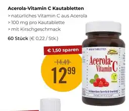 Martin Reformstark Acerola-Vitamin C Kautabletten Angebot