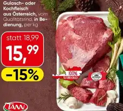 Eurospar Gulasch- oder Kochfleisch Angebot