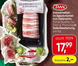 Eurospar Schweinefilet im speckmantel Angebot