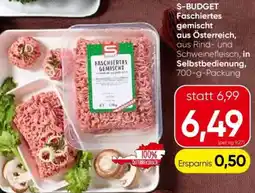 Eurospar S-BUDGET Faschiertes gemischt Angebot