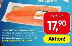 Eurospar S-BUDGET Lachsfiletseite frisch Angebot