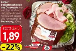 Eurospar berger backofen schinken Angebot