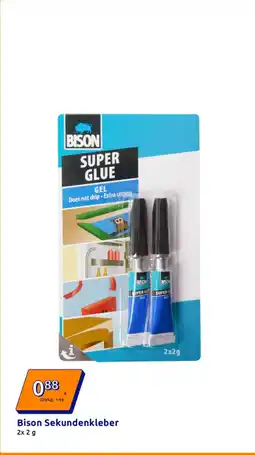 Action Bison sekundenkleber Angebot