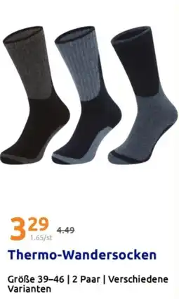 Action Thermo Wandersocken Angebot