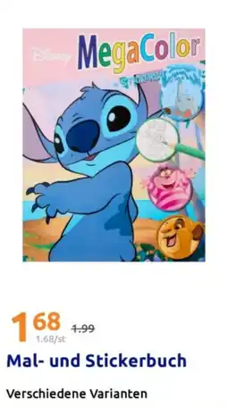 Action Mal und stickerbuch Angebot