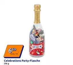 Action Celebrations party flasche Angebot