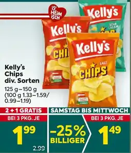 Billa Kelly's Chips Angebot