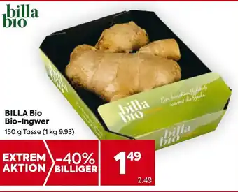 Billa Billa bio bio ingwer Angebot