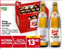Billa Stiegl Goldbräu od. Hell Angebot