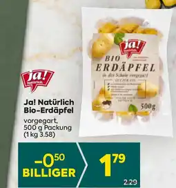Billa Ja! Natürlich Bio-Erdäpfel Angebot