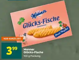 Billa Manner glücks fische Angebot