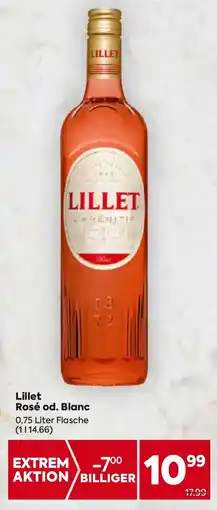Billa Lillet Rosé od. Blanc Angebot