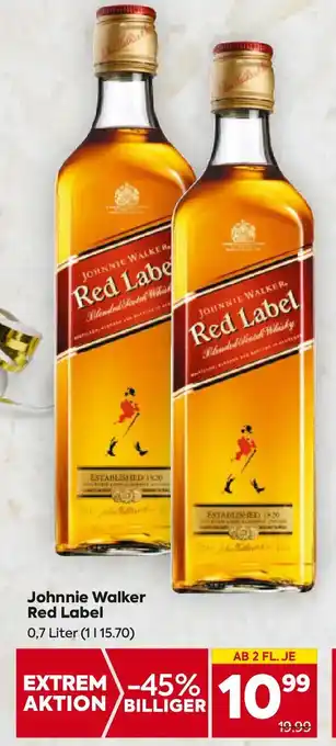 Billa Johnnie walker red label Angebot