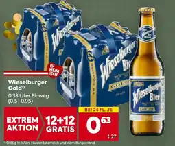 Billa Wieselburger Gold¹ Angebot