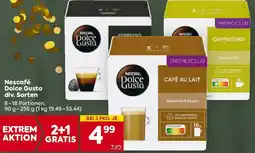 Billa Nescafé Dolce Gusto Angebot