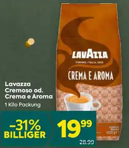 Billa Lavazza Cremoso od. Crema e Aroma Angebot